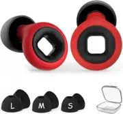 Ear Plugs for Sleeping Noise, Cancelling Silicone Earplugs Sound Blocking Sle...
