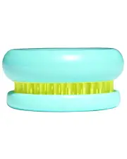 Stefan Round Mirror Detangle Brush, Light Blue