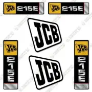 Fits JCB 215E Decal Kit Backhoe Equipment Decals Sticker Set - 3M VINYL!