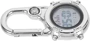[SUPVOX] Mountaineering Watch Outdoor Carabiner Watch Sport Watch Men Stopwatch Clip Carabiner Digital Watch Fob Watch Date Clock Belt Loop Man Watch Pocket Watch Orient Battery Blue