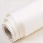Wrapping Paper Original Pulp Paper Nine Colors to Choose Flower Bouquet Gift Wrapping Paper Multifunction Paper Roll (Color : White)