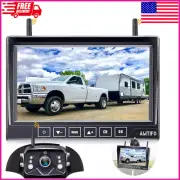 Wireless Backup Camera for Furrion RV: 7-Inch Recording Plug-Play Easy Setup ...