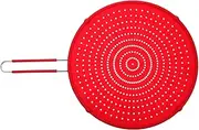 BRIGHTFUFU Simple Design Oil Strainer Po Stove Top Protector Silicone Mesh Splatter Screen Random