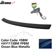 Fits 11-23 Chrysler 300 OE Style ABS #SBM Ocean Blue Metallic Trunk Spoiler (for: Chrysler)