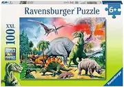 Ravensburger - Among the Dinosaurs Puzzle 100p