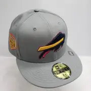 New Era Buffalo Bills NFL Super Bowl XXV Gray Color Pack 59FIFTY Cap Hat 7 1/2