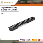 Leupold Backcountry Scope Base Rail Rem 700 La Matte Aluminium Black #le171334