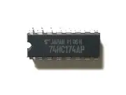 10PCS Toshiba 74HC174AP 74HC174 Hex D-Type Flip-Flops With Clear - New IC