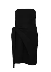 GAUGE81 Natal Strapless Draped Mini Dress - Black - 40 (UK12 / M) 40 (UK12 / M)