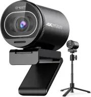 S600 4K Webcam with Tripod for Streaming, Sony 1/2.5'' Sensor, PDAF Autofocus, 1