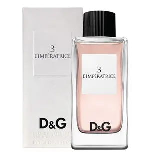 DOLCE & GABBANA D&G 卓絕群倫 3號 王后 淡香水 50ml 100ml TESTER【小7美妝】