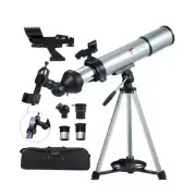 Telescope for Adults 80mm Aperture 600mm Refractor Telescopes High Magnificat...