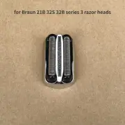 Shaver replacement foil and cutters for Braun 21B 32S 32B series 3 razor heads