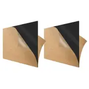 Acrylic Sheet Black Opaque Cast Plexiglass 12” x 12” Square Panel 1/8” Thick ...