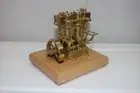 Two-cylinder steam engine (M30B) model