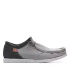 Clarks Mens ShacreLite Moc Grey Casual Shoes