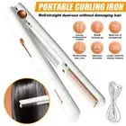 Cordless Hair Straightener Curling Iron Heating Flat Wet Dry Styling USB