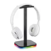 RGB Headphone Stand Game Headset Desk Display Holder LED Base USB Pickup1963