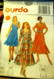 BURDA SEWING PATTERN NO. 4273 LADIES DRESS 8-18 UNCUT