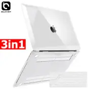 2020-2023 Macbook Air Pro 13" 14" 16" Hard Shell Case Keyboard Cover LCD Film