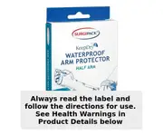 Surgipack Keep Dry Waterproof Protector Half Arm 2 Pack