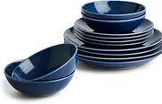 [Royal Doulton] Exclusively for Gordon Ramsay Gordon Ramsay Maze 12P Set Denim, Blue