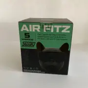 Sway Air Fitz Desktop Bluetooth Media 5W Speaker with FM Radio - Black Frenchie