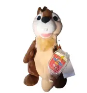 NWT Mattel Star Bean Micky Mouses "Chip" The Chipmunk 8" Plush