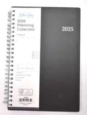 Blue Sky 2025 Weekly Monthly Spiral Planner Calendar Appointment Book 5x8