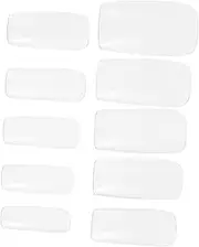 Healeved 500pcs Nail Patches Press on Nails Full Cover False Nails Manicure Set Gel Full Cover Nail Tips Diy False Nails Nail Salon Supplies