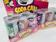 2 Sets Of 6 Packs Soda Can Fizzy Candy Orange Lemon Lime Grape Cola 1.48 Oz 42g