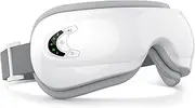 Eye Massager for Migraines 5 Modes Compression Vibration Hot Compress, Bluetooth, Music, Reduces Dry Eyes, Improves Sleep, Air Bag Kneading, Bluetooth and Type-C Port,This makes an excellent gift