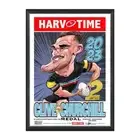 Nathan Cleary Penrith Panthers 2023 Churchill Medallist Harv Time Print Framed