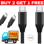 20cm Type C To Type C Usb C To Usb C Charging Cable Data Cord Short Small