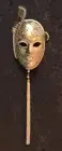 Mask Venetian With Swarovski Masquerade And Decorum Hand Made Hand IN Italy new