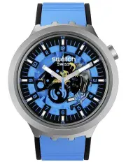 [Swatch] Azure Watch in Blue Daze