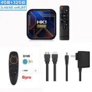 HK1 RBOX K8S Android 13 TV BOX RK3528 64GB 32GB 16GB 2.4G 5G WIFI BT 4.0 8K Vedi