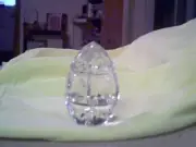 NEW PRINCESS HOUSE LEAD CRYSTAL EGG FIGURINE 4" HIGH PAPERWEIGHT NEW