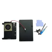 Efficient Cooling Case with PWM Fan for Raspberry 5 for Home Automation