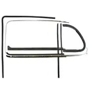 Vw Bug Door Rubber F/Roll Up Window, U Channels, Vent Window Seals 7/1968-1979