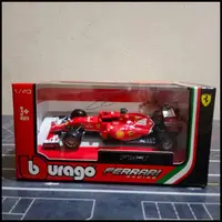 在飛比找蝦皮購物優惠-Bburago 壓鑄 F1 法拉利 F14T 7 Kimi 