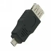 在飛比找Yahoo!奇摩拍賣優惠-Micro USB 5p公頭 - USB A母座 USB轉接
