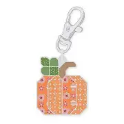 Lori Holt Bee Dots Enamel Happy Charm Pumpkin ST-33024