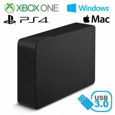 Seagate 6TB Expansion Desktop External HDD Hard Drive USB 3 PS4 Xbox One Mac PC