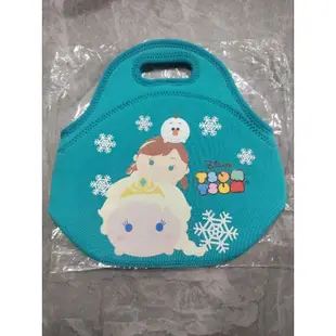 [全新] 迪士尼潛水布提袋 Tsum tsum Elsa艾莎 雪寶 2015新光三越週年慶贈品