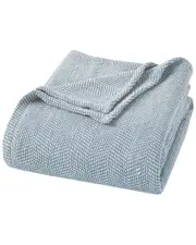 Superior Maya Chenille Herringbone Medium Weight Blanket