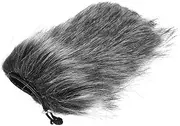 zolyet Universal Professional Microphone Furry Windscreen ible Mou Fur Wind for VMGO Video Mic GO, VideoMic Pro, Micro for SGC-598 598 for EMC965 NV1 XM1 CG60, ect Grey