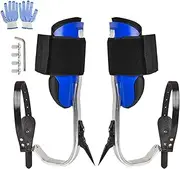 Tree Climbing Spikes - Professional Climbing Spikes, Arborist Tree Spikes | Alloy Tree Gaffs for Pole Climbing for Arborists, Durable Tree Climbing Spikes with Padding, Tree Climbing Gear for Safety