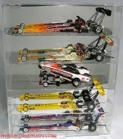 NHRA Diecast Display Case 5 - 1/24 TOP FUEL Dragsters