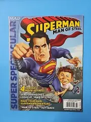 2013 MAD Magazine Super Spectacular Superman Man Of Steel Special Summer Ed.